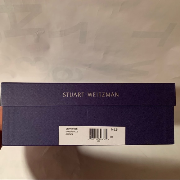 STUART WEITZMAN NWT SZ9.5 “Grandiose” suede ankle boot - Picture 4 of 9